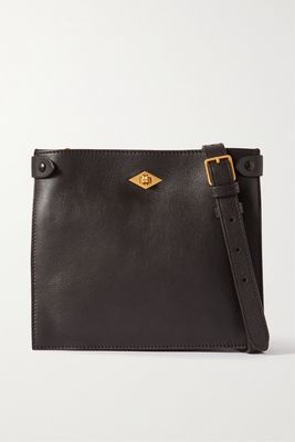 Métier - Stowaway Leather Shoulder Bag - Brown