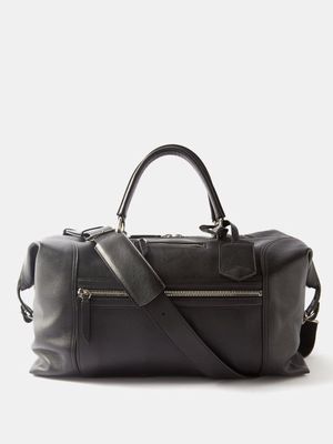 Métier - Vagabond Leather Duffle Bag - Mens - Black