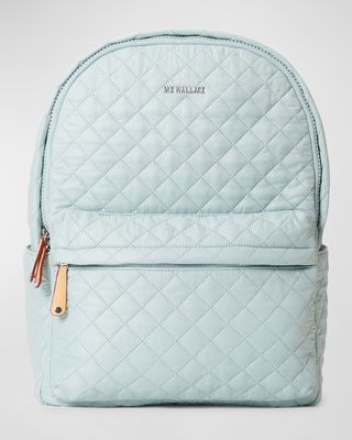 Metro Deluxe Quilted Backpack