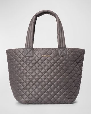 Metro Deluxe Quilted Nylon Tote Bag