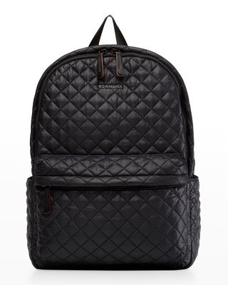 Metro Quilted Nylon Backpack