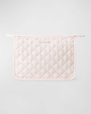 Metro Sequins Quilted Clutch Bag