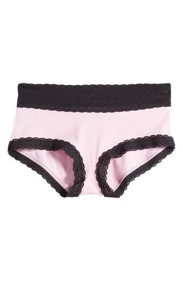 MeUndies Feelfree Lace Hipster Briefs in Pretty In Pink