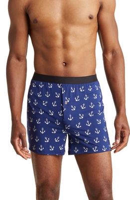 MeUndies Knit Boxers in Anchors Away