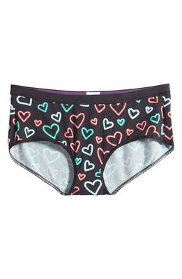 MeUndies Print Hipster Briefs in Electric Hearts