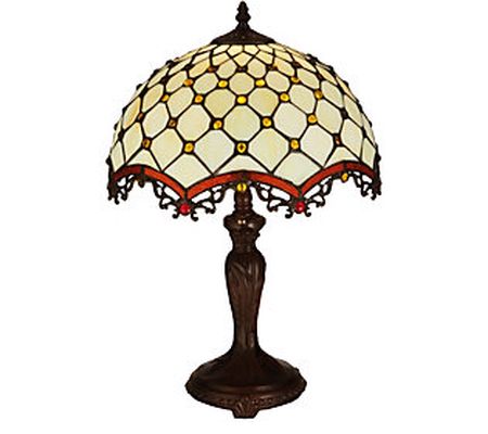 Meyda 20" Jeweled Katherine Table Lamp