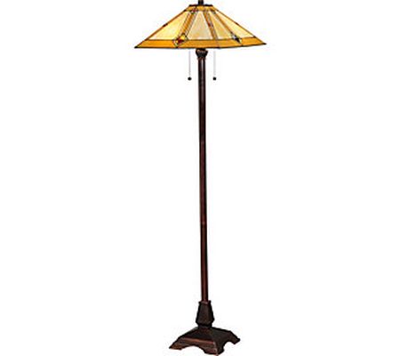 Meyda 62" Diamond Mission Floor Lamp