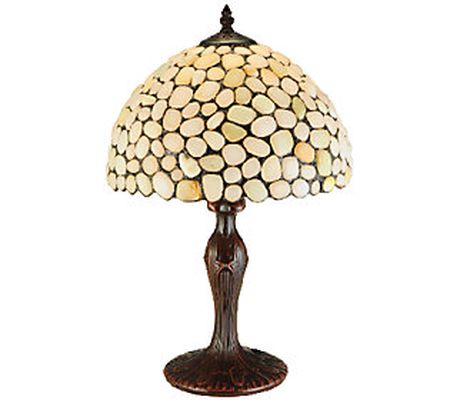 Meyda Tiffany-Style 19" Agata Opal Table Lamp