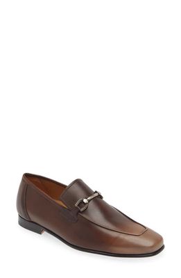 Mezlan Brunello Horsebit Loafer in Taupe/Brown 