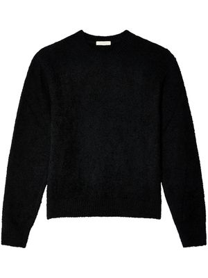 mfpen bouclé cotton sweatshirt - Black