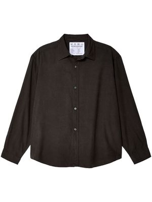 mfpen Comfy flannel shirt - Brown