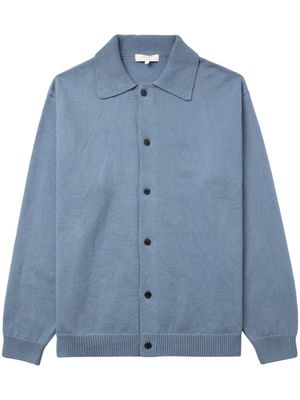 mfpen fine-knit cotton cardigan - Blue