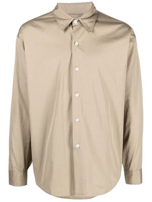 mfpen long-sleeve cotton shirt - Neutrals