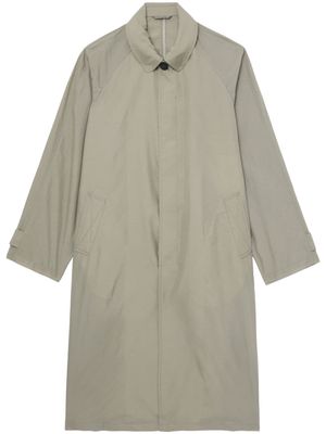 mfpen raglan-sleeves button-up coat - Neutrals