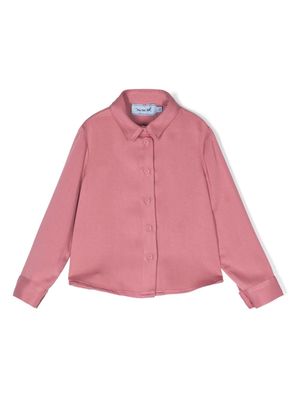 Mi Mi Sol long-sleeve button-up shirt - Pink