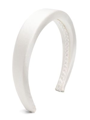 Mi Mi Sol satin-finish padded headband - Neutrals