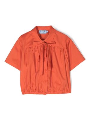 Mi Mi Sol short-sleeve blouse - Orange