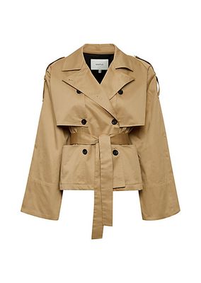 Mia Belted Cotton Jacket