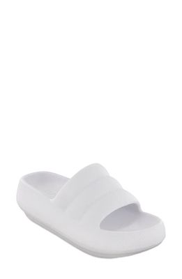 MIA Kandy Waterproof Slide Sandal in White