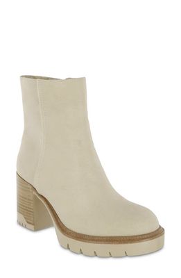 MIA Nathan Lug Sole Bootie in Beige
