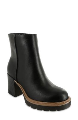 MIA Nathan Lug Sole Bootie in Black