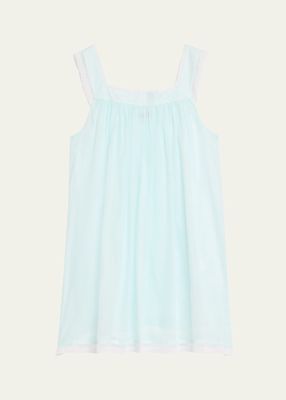 Mia Sleeveless Lace-Trim Babydoll