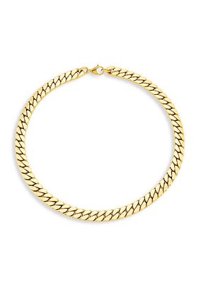 Miami 14K Yellow Gold Cuban Link Necklace