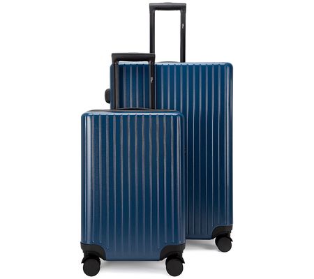 Miami CarryOn Ocean 2 Piece Polycarbonate Spinn r Luggage Set