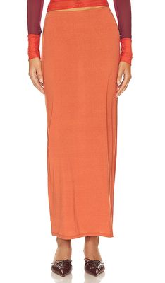 Miaou Chiara Skirt in Orange