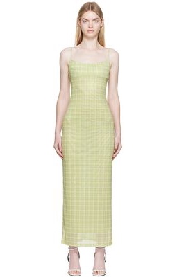 Miaou Green Thais Maxi Dress