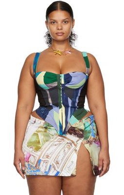 Miaou Multicolor Paloma Elsesser Edition Deville Tank Top