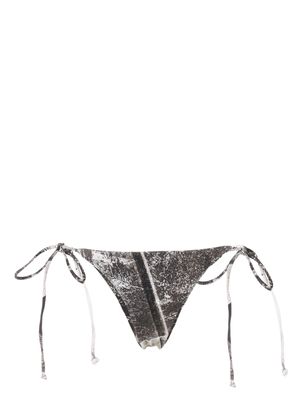 Miaou tie-fastening bikini bottoms - White