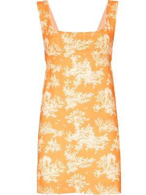 Miaou Vivi printed mini dress - Orange