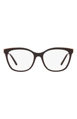 Michael Kors 54mm Square Optical Glasses in Cordovan