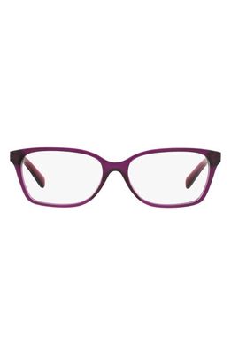 Michael Kors 54mm Square Optical Glasses in Purple 