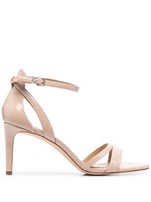 Michael Kors 85mm patent leather sandals - Pink