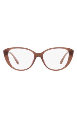 Michael Kors Amagansett 53mm Cat Eye Optical Glasses in Pink