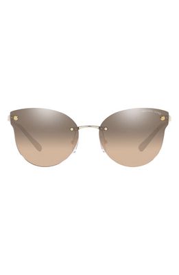 Michael Kors Astoria 59mm Gradient Butterfly Sunglasses in Light Gold