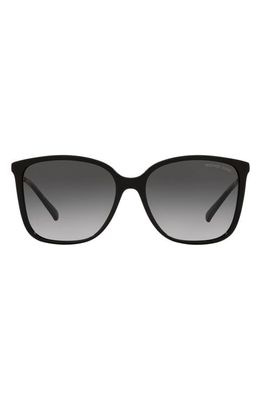 Michael Kors Avellino 56mm Gradient Square Sunglasses in Black
