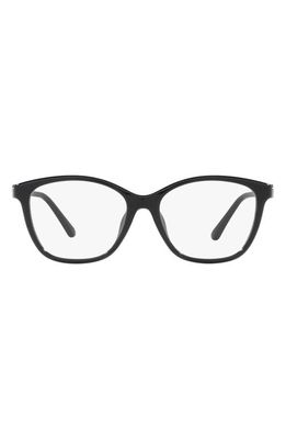 Michael Kors Boulder 53mm Square Optical Glasses in Black