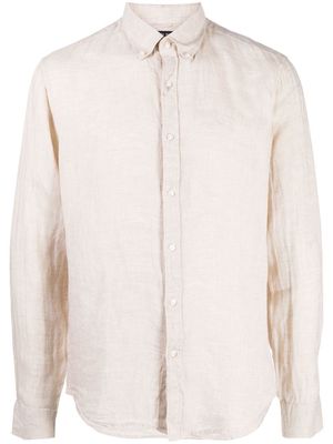 Michael Kors button-down cotton shirt - Neutrals