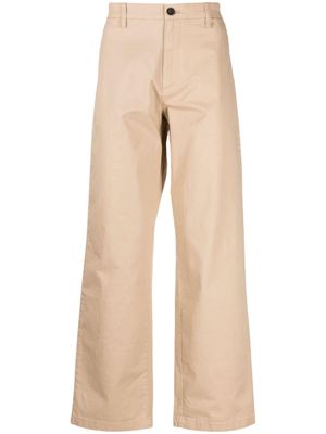 Michael Kors button-fastening wide-leg trousers - Brown