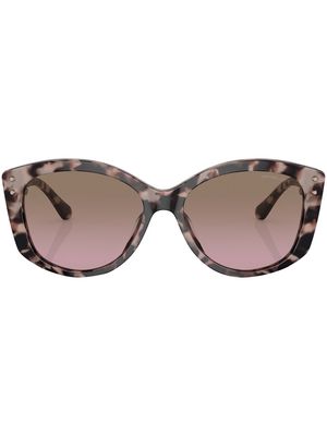 Michael Kors Charleston wayfarer-frame sunglasses - Brown