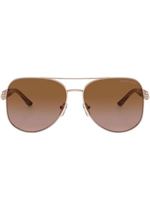Michael Kors Chianti pilot-frame sunglasses - Pink