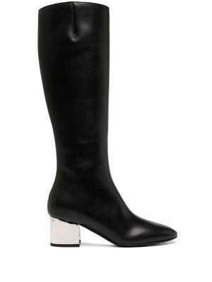 Michael Kors Collection Ali 50mm leather boots - Black