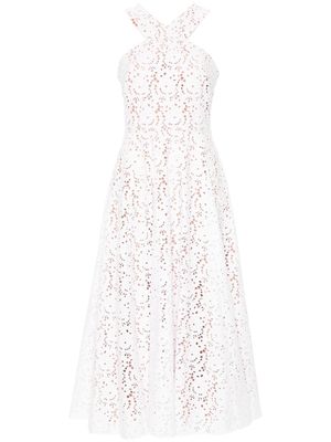 Michael Kors Collection broderie-anglaise cotton dress - White