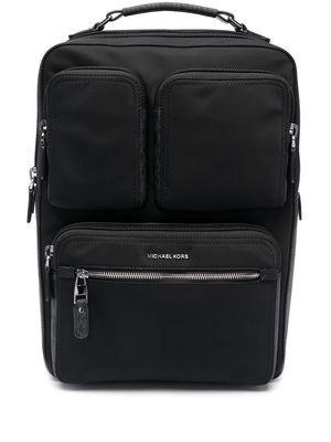 Michael Kors Collection Brooklyn cargo-pocket backpack - Black