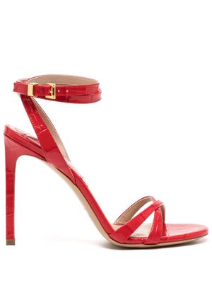 Michael Kors Collection Chrissy Runway 110mm leather sandals - Red