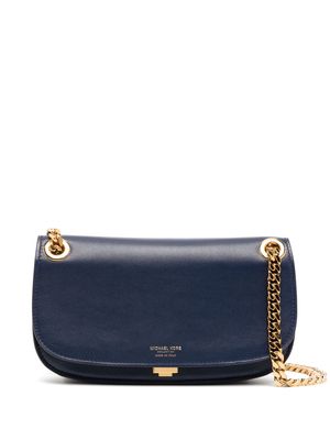 Michael Kors Collection Christie leather mini bag - Blue