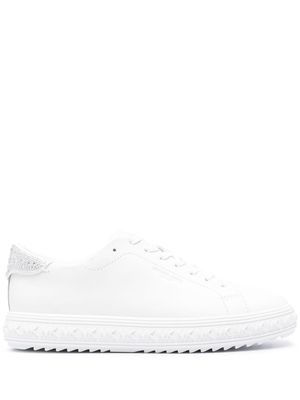 Michael Kors Collection Grove Lake crystal-embellished sneakers - White